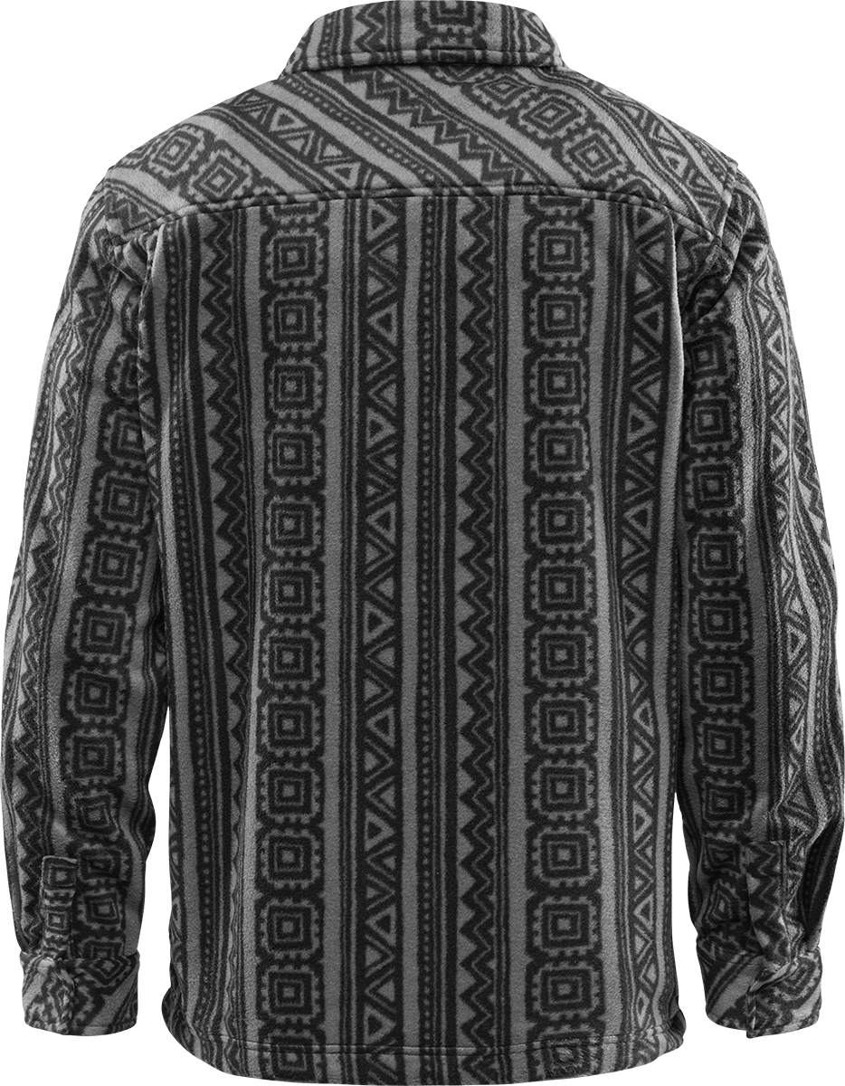 MEN'S REST STOP ZIP UP X GRENIER SHIRT Novelty Fleece ThirtyTwo Snowboard gear boots and bindings
