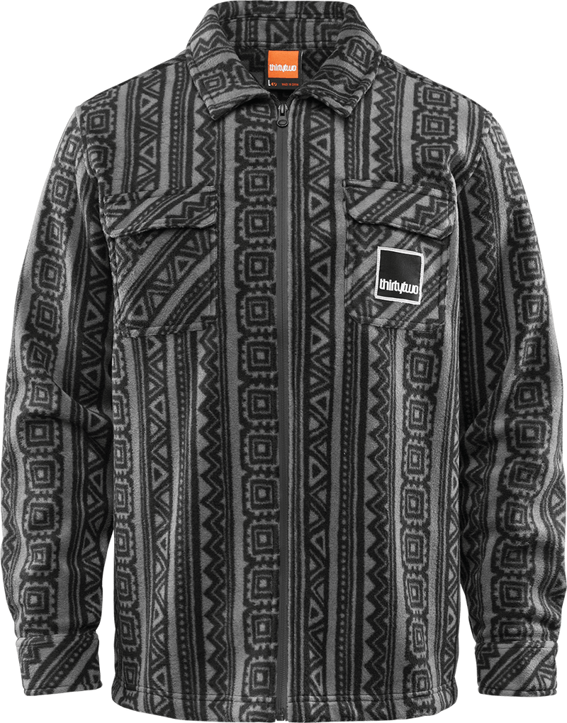 MEN'S REST STOP ZIP UP X GRENIER SHIRT