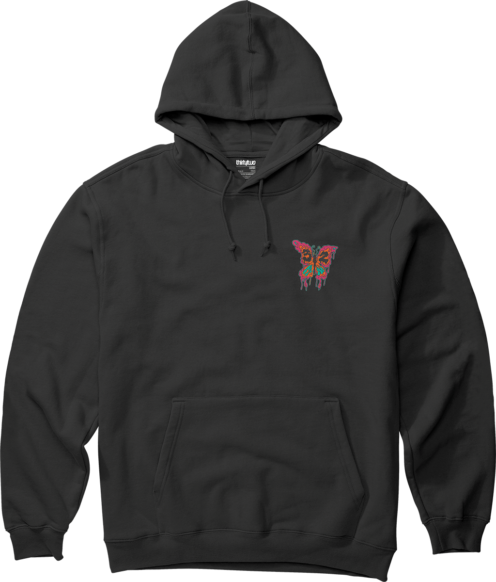 32 ART PULLOVER Screen Hooded Fleece ThirtyTwo Snowboard gear boots and bindings