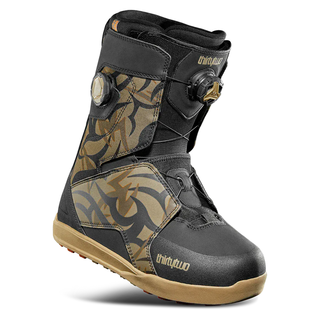 Double Boa® x Corduroy Boots Black/Print | thirtytwo EU Boots ThirtyTwo Snowboard gear boots and bindings