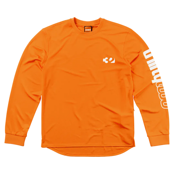 Tech L/S Shirt Novelty Knits Orange | thirtytwo EU