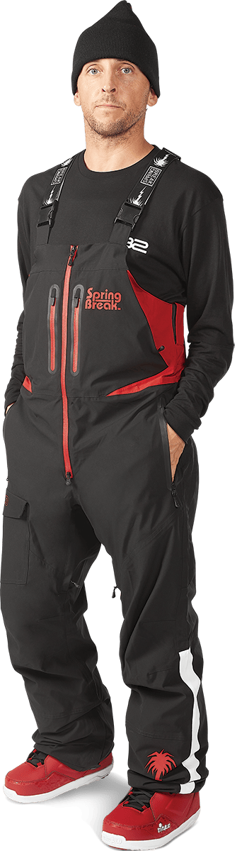 SPRING BREAK X POWDER BIB - thirtytwo EU