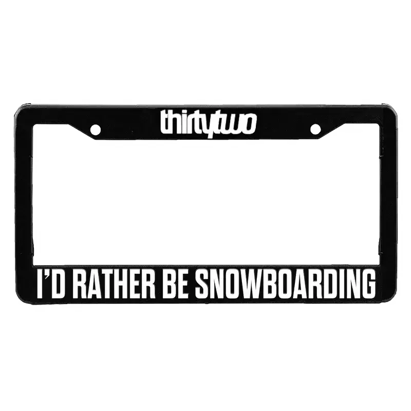 32 License Black Plate Frame | thirtytwo US ThirtyTwo BLACK / ONE SIZE Snowboard gear boots and bindings PON.TLF.NC.OS 7630949196781