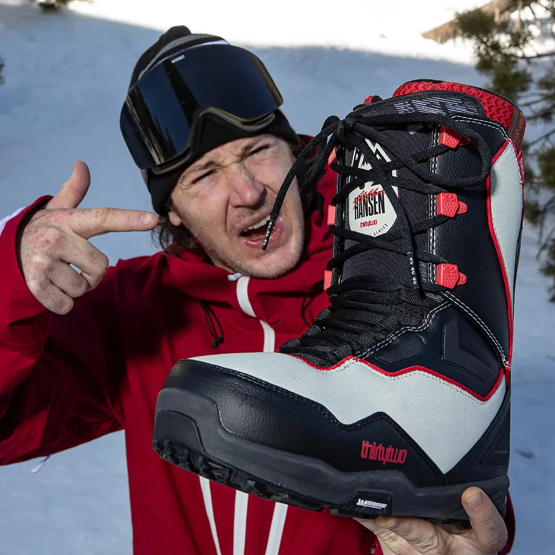 Men's TM - 2 x Hansen Boots Black/White | thirtytwo EU Boots ThirtyTwo Snowboard gear boots and bindings