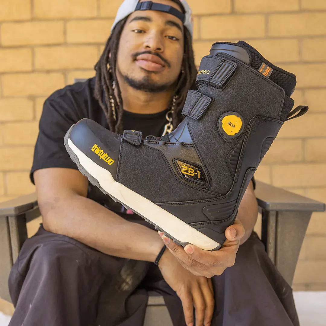 Men's ZB - 1 Boa® Snowboard Boots Black | thirtytwo EU Boots ThirtyTwo Snowboard gear boots and bindings