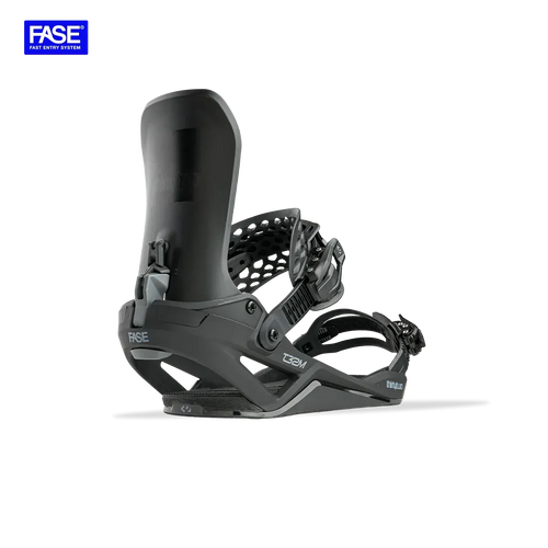 T32M Fase® Black Snowboard Binding | thirtytwo US Bindings ThirtyTwo Snowboard gear boots and bindings