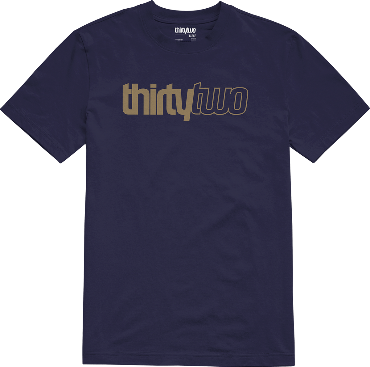DOUBLE TEE S/S Basic T-Shirt ThirtyTwo Snowboard gear boots and bindings