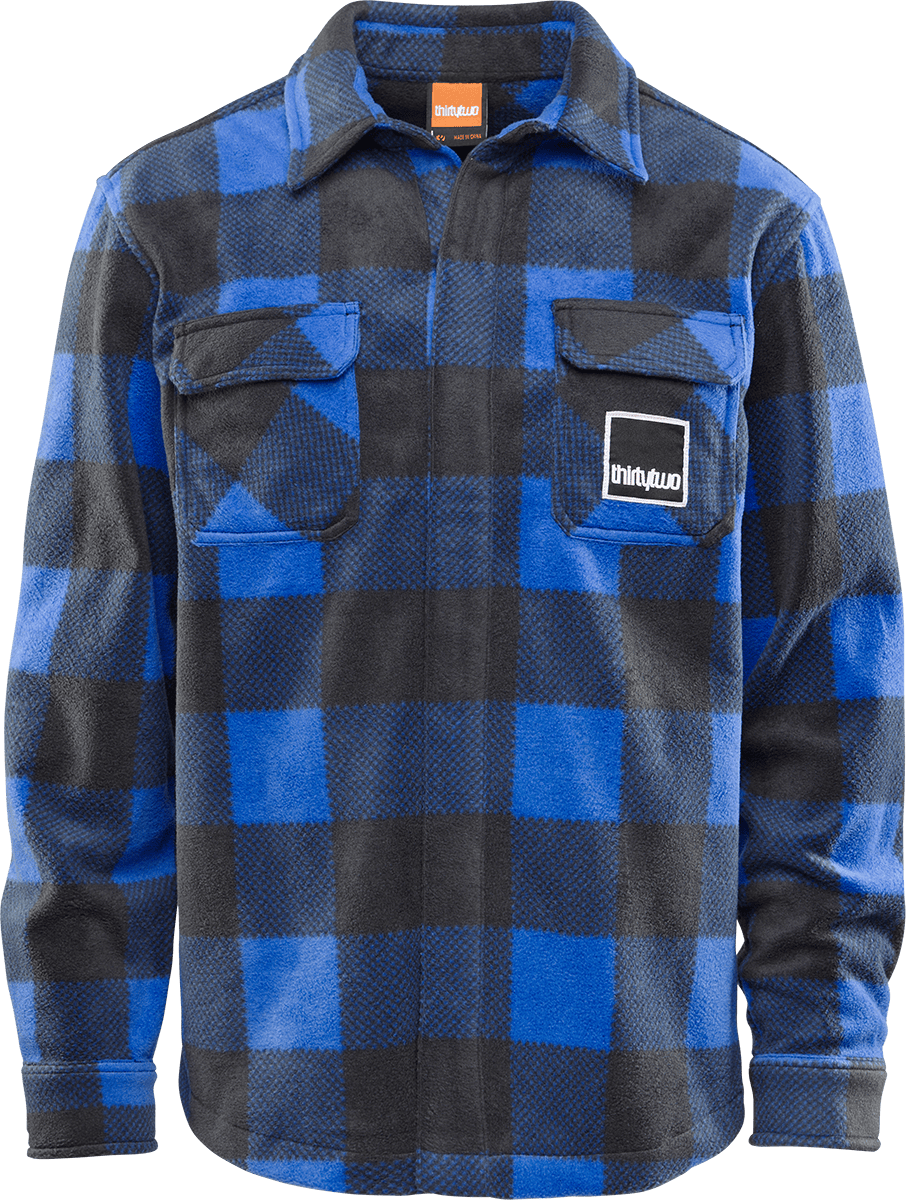 MEN'S REST STOP SHIRT Novelty Fleece ThirtyTwo Snowboard gear boots and bindings