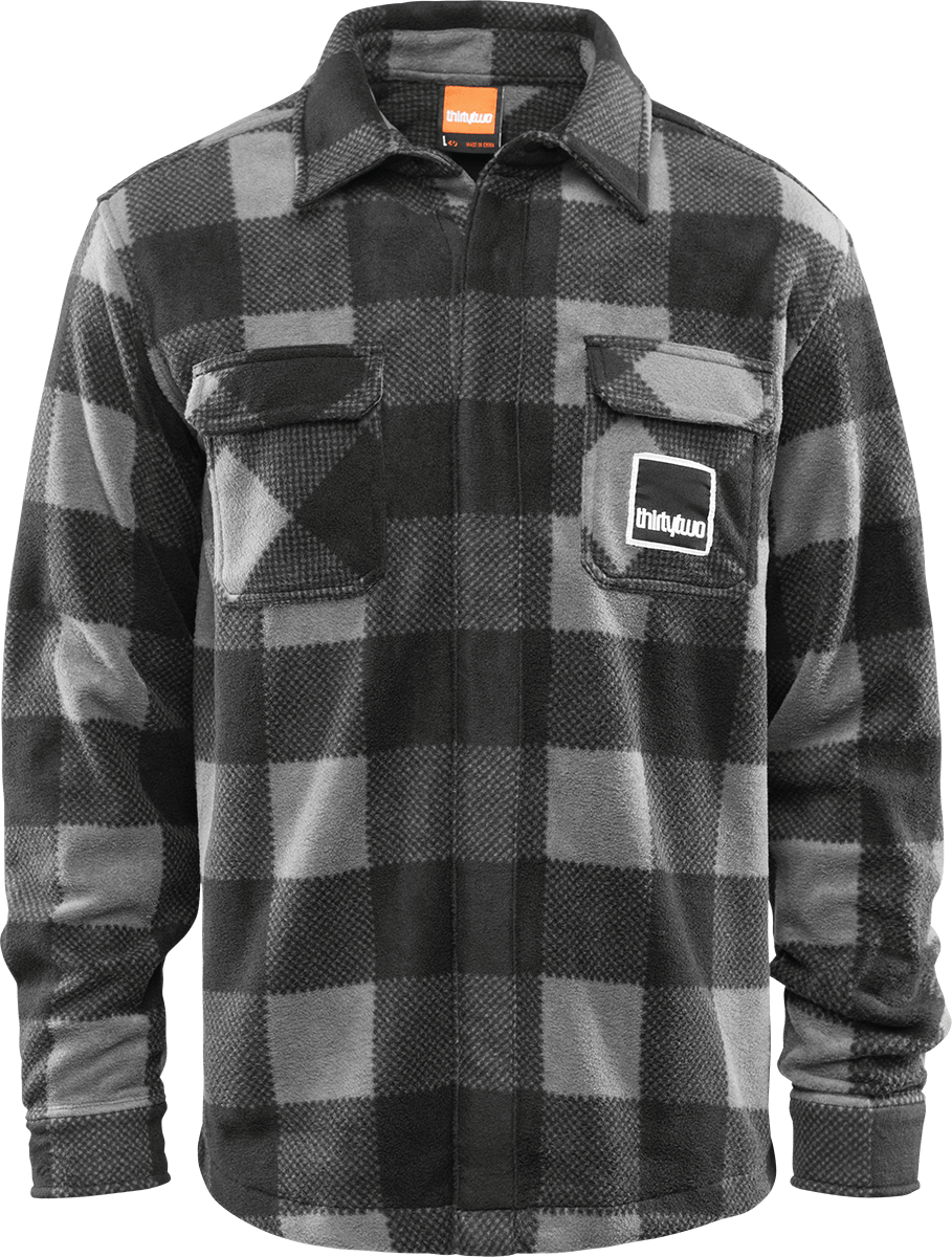 MEN'S REST STOP SHIRT Novelty Fleece ThirtyTwo Snowboard gear boots and bindings