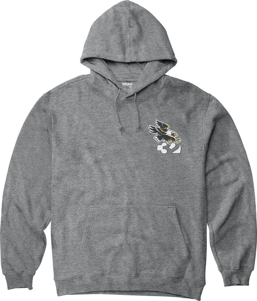 32 ART PULLOVER Screen Hooded Fleece ThirtyTwo Snowboard gear boots and bindings