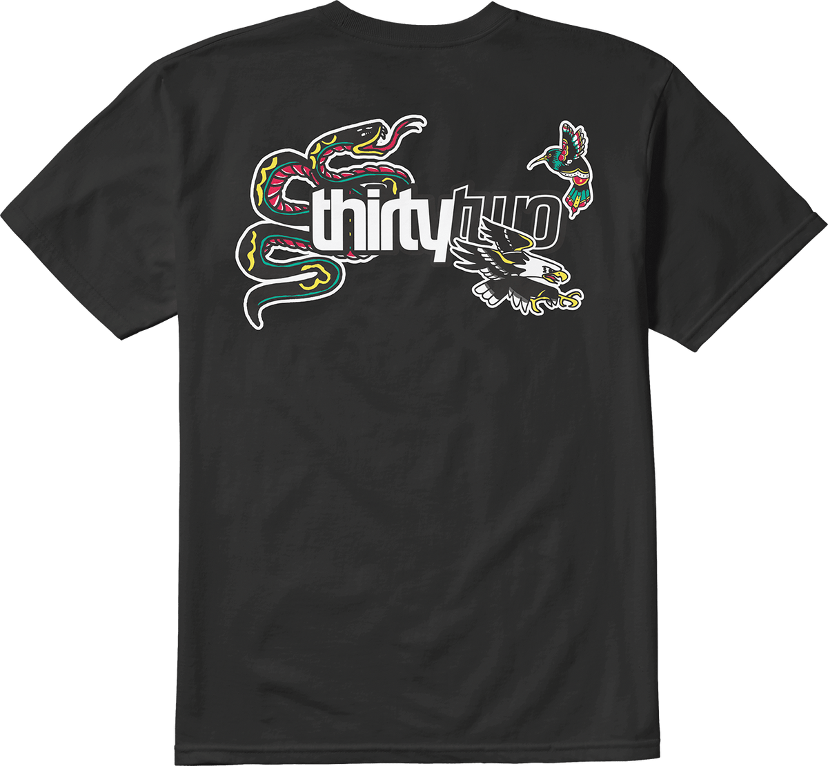 32 ART TEE S/S Basic T-Shirt ThirtyTwo Snowboard gear boots and bindings