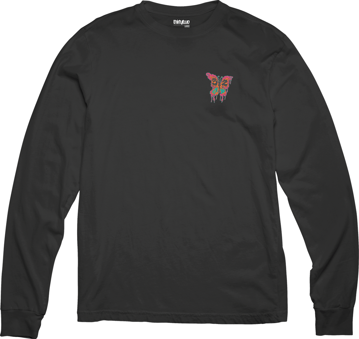 32 L/S ART TEE L/S Basic T-Shirt ThirtyTwo Snowboard gear boots and bindings