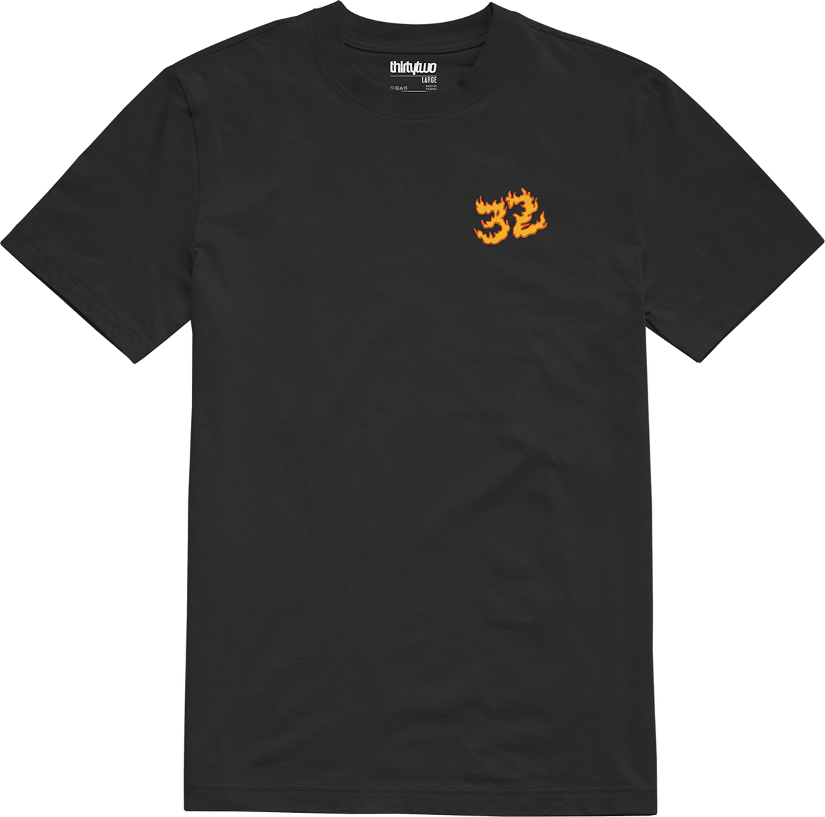 HOOD RATS TEE S/S Basic T-Shirt ThirtyTwo Snowboard gear boots and bindings