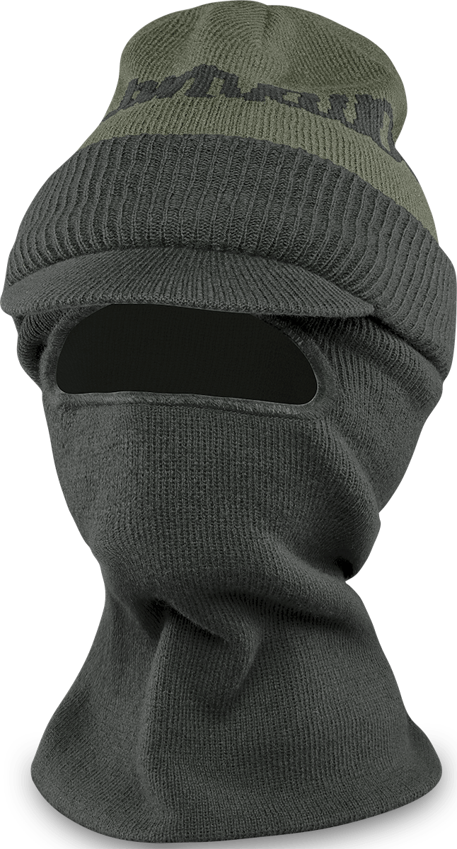 KNIT VISOR BALACLAVA