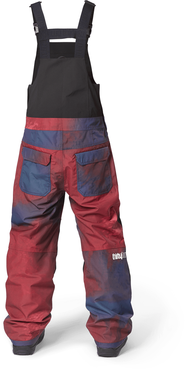 YOUTH BASEMENT BIB Non-Insulated Pants ThirtyTwo Snowboard gear boots and bindings