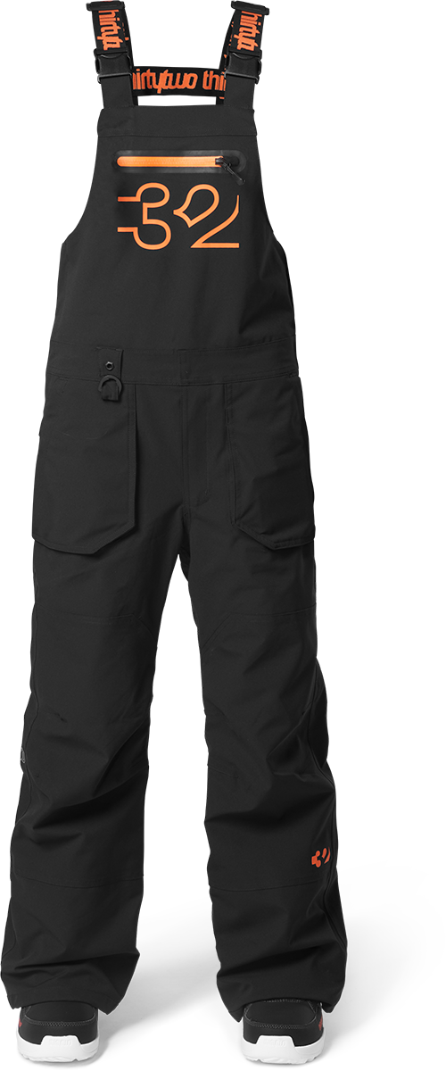 2023 thirtytwo ビブパンツ XL MEN'S BASEMENT BIB - ThirtyTwo US