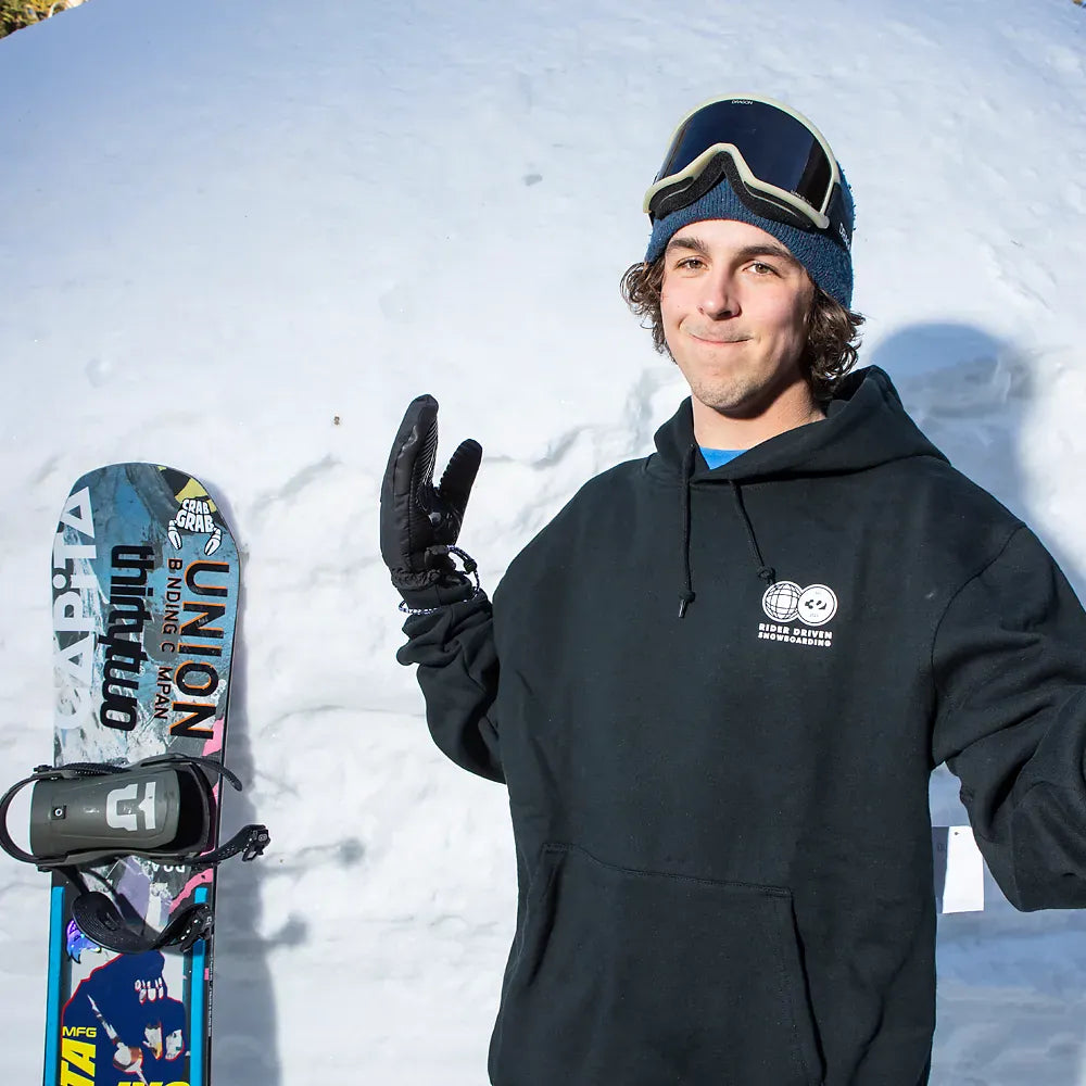 30 Year Pullover Screen Hooded Fleece Black | thirtytwo EU Screen Hooded Fleece ThirtyTwo Snowboard gear boots and bindings