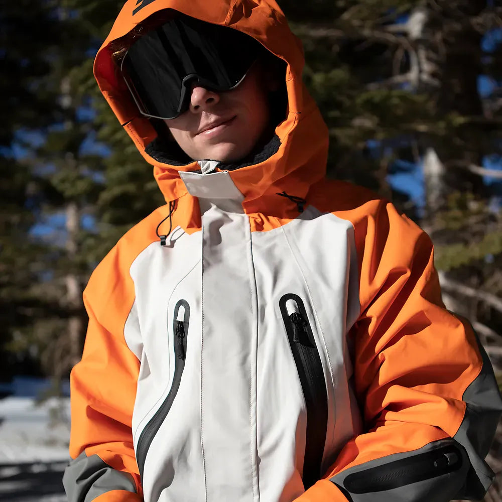 Deep Creek Parka Non-Insulated Jacket Orange | thirtytwo EU Non-Insulated Jacket ThirtyTwo Snowboard gear boots and bindings