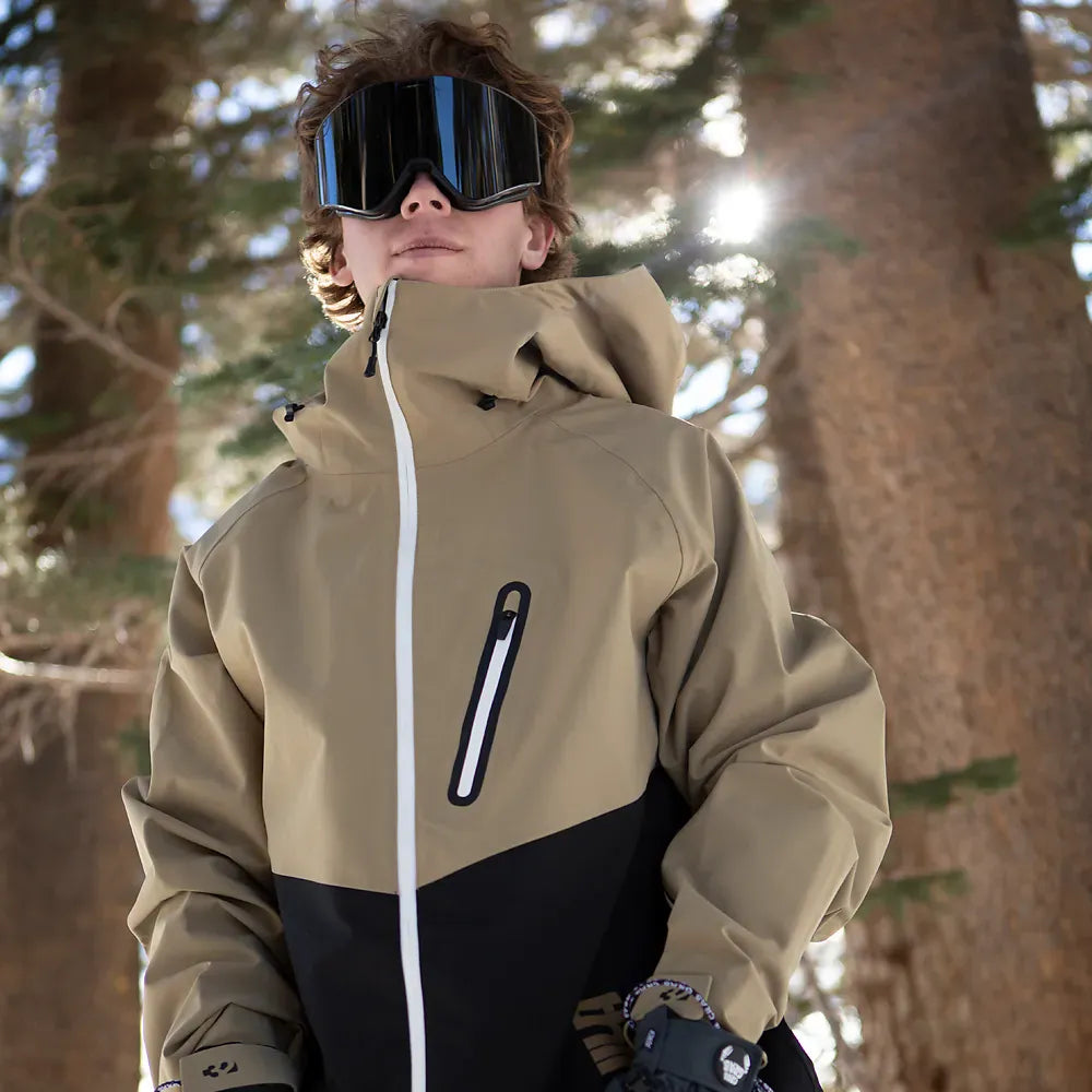Grasser Non-Insulated Jacket Khaki | thirtytwo EU Non-Insulated Jacket ThirtyTwo Snowboard gear boots and bindings