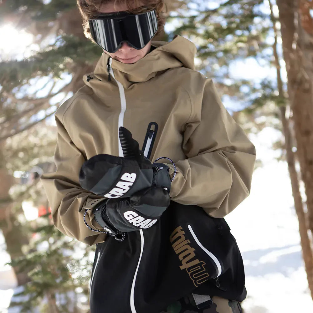 Grasser Non-Insulated Jacket Khaki | thirtytwo EU Non-Insulated Jacket ThirtyTwo Snowboard gear boots and bindings