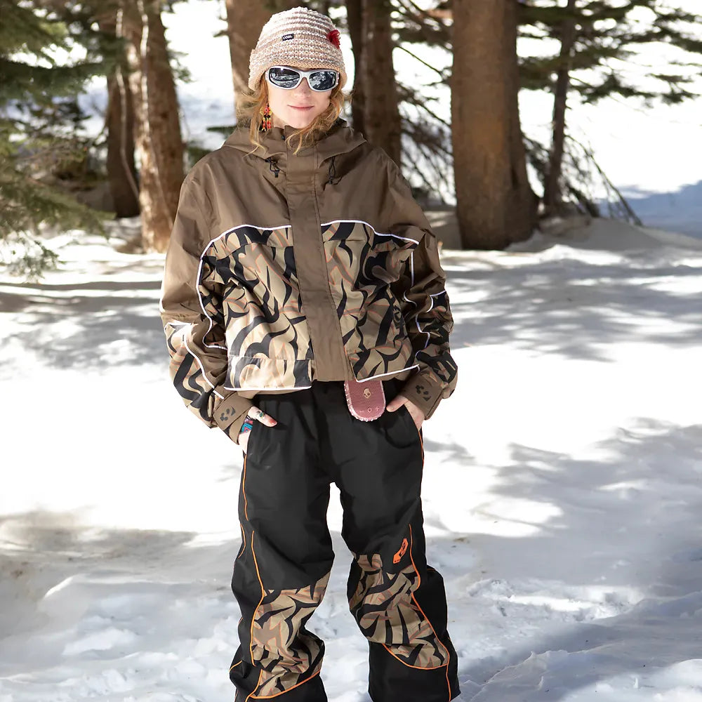 Corduroy Non-Insulated Pants Black/Camo | thirtytwo EU Non-Insulated Pants ThirtyTwo Snowboard gear boots and bindings