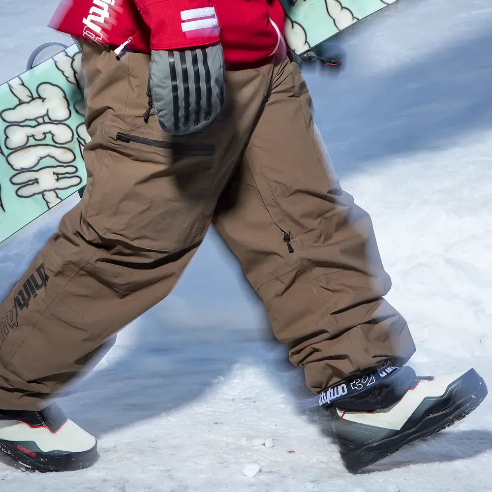 TM Recycled x Hansen Uninsulated Jacket Brick | thirtytwo EU Non-Insulated Jacket ThirtyTwo Snowboard gear boots and bindings