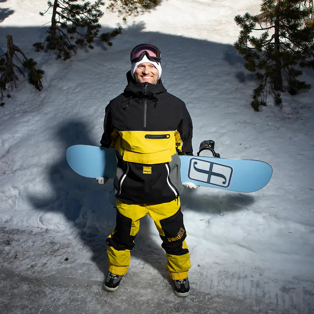 Sono XLT x Walker Pants Black/Yellow | thirtytwo EU Non-Insulated Pants ThirtyTwo Snowboard gear boots and bindings