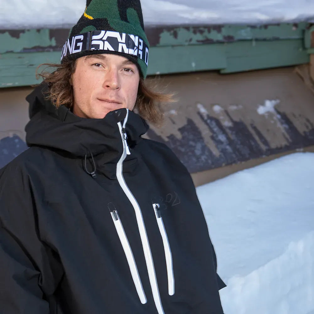 TM Recycled x Kerkela Jacket Black | thirtytwo EU Non-Insulated Jacket ThirtyTwo Snowboard gear boots and bindings