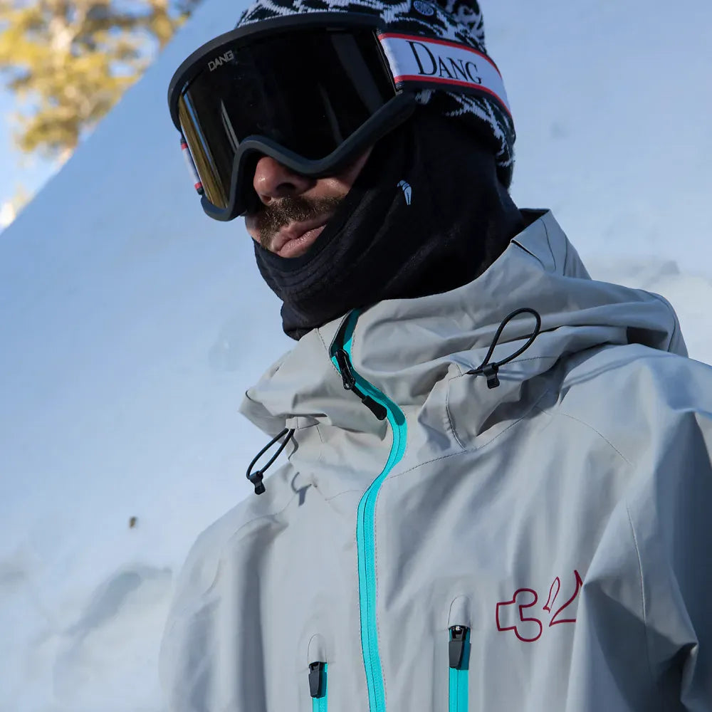 TM Recycled x Fava Jacket Cement | thirtytwo EU Non-Insulated Jacket ThirtyTwo Snowboard gear boots and bindings