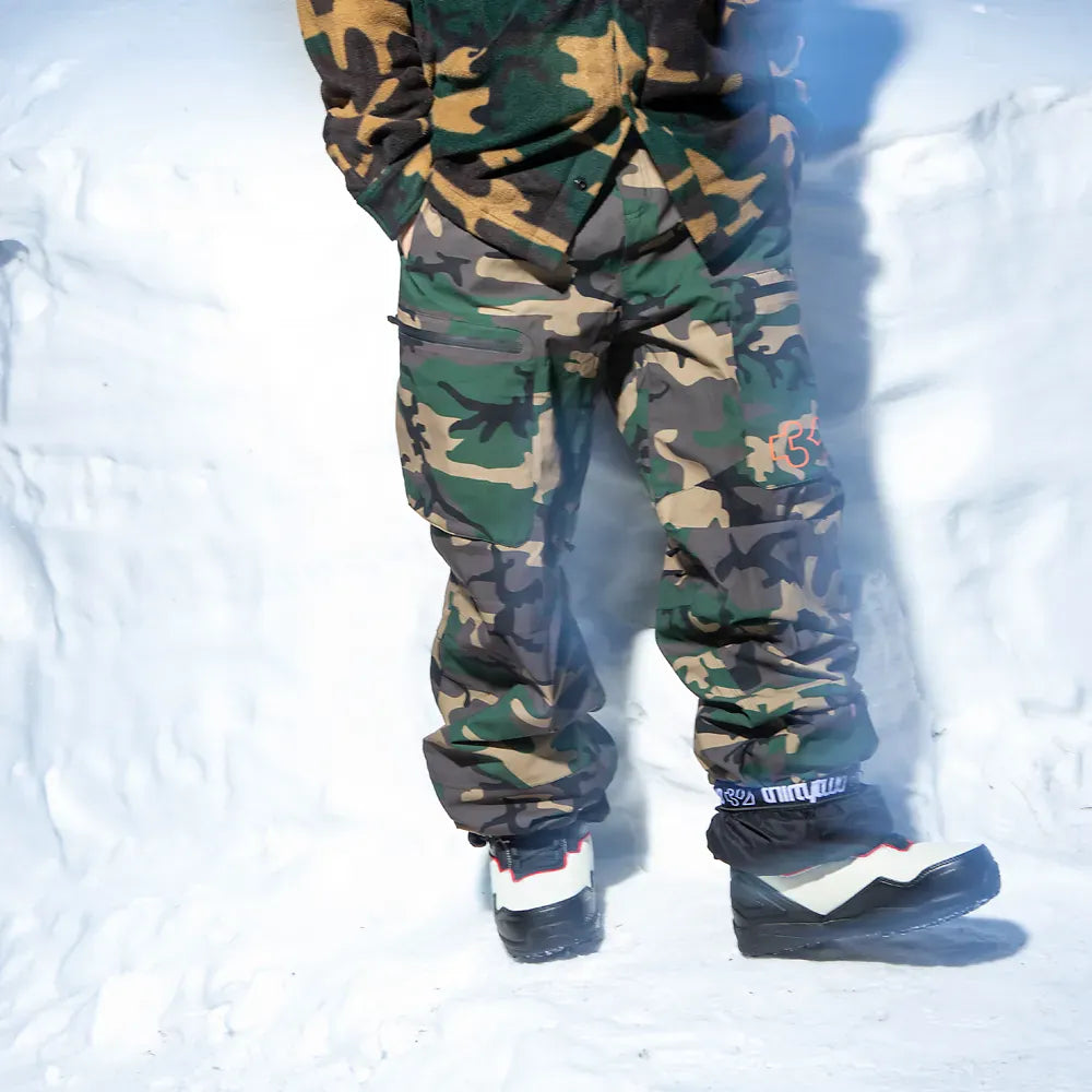 TM Recycled Pants Non - Insulated Camo | thirtytwo EU Non-Insulated Pants ThirtyTwo Snowboard gear boots and bindings