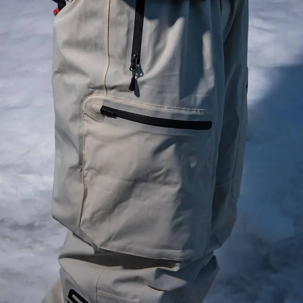 TM Recycled Non-Insulated Pants Off White | thirtytwo EU Non-Insulated Pants ThirtyTwo Snowboard gear boots and bindings