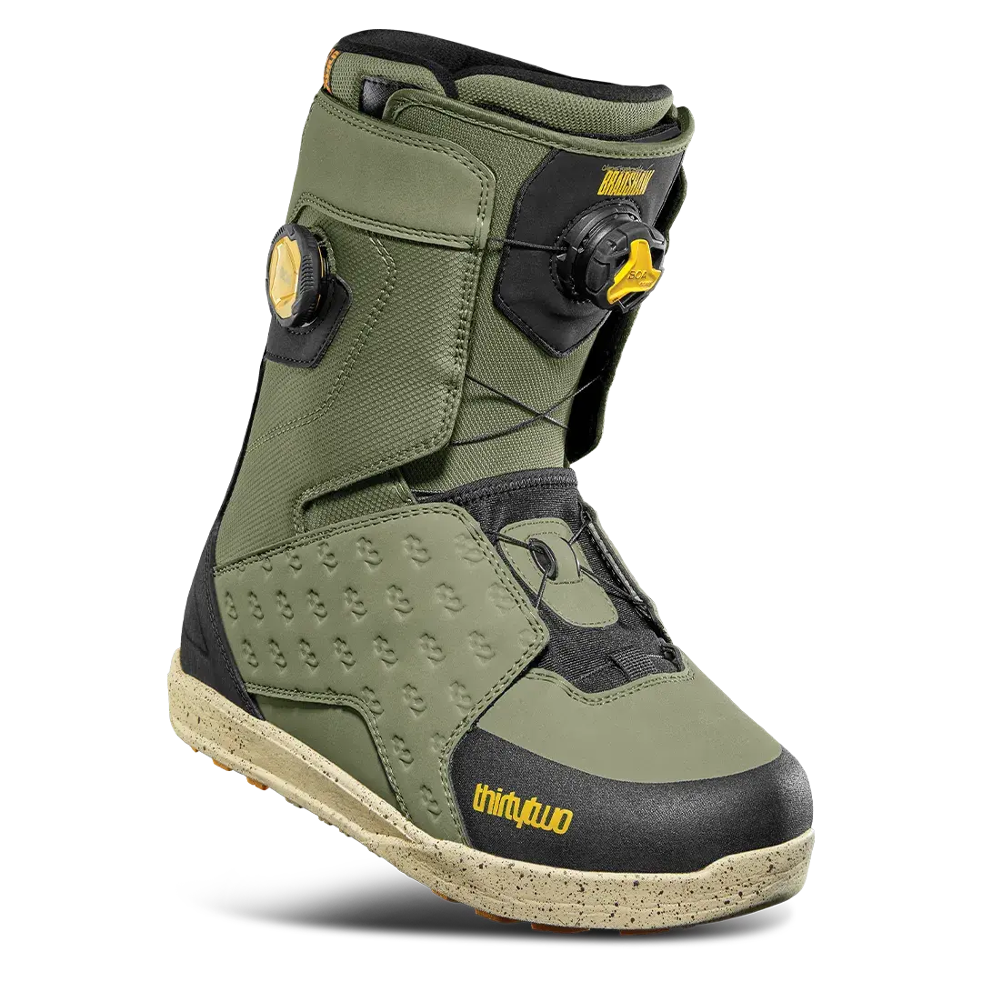 MEN'S LASHED DOUBLE BOA¨ X BRADSHAW SNOWBOARD BOOTS Boots 399.95 |  Boots ThirtyTwo Snowboard gear boots and bindings