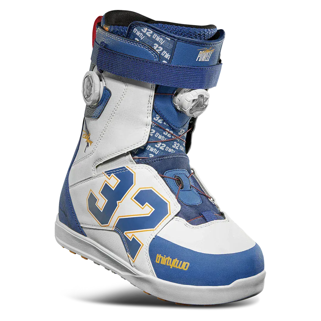 men's thirtytwo snowboard boots STW Double BOA 2024 density Intuition foam for support and custom heat molding ThirtyTwo TM-2 Double Boa x