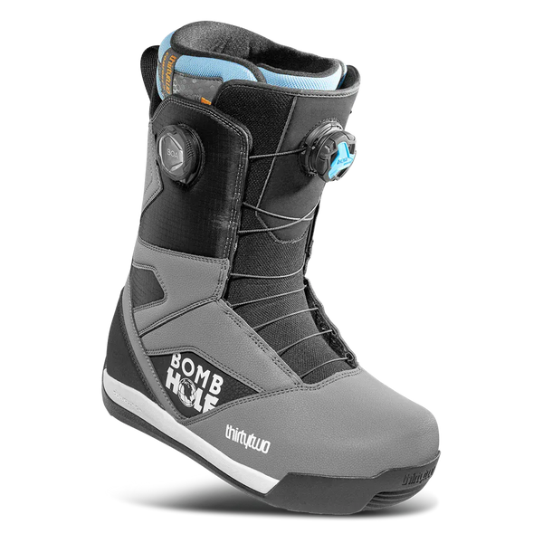 STW Boa® x Bombhole Boots Grey/Black/Blue | thirtytwo EU