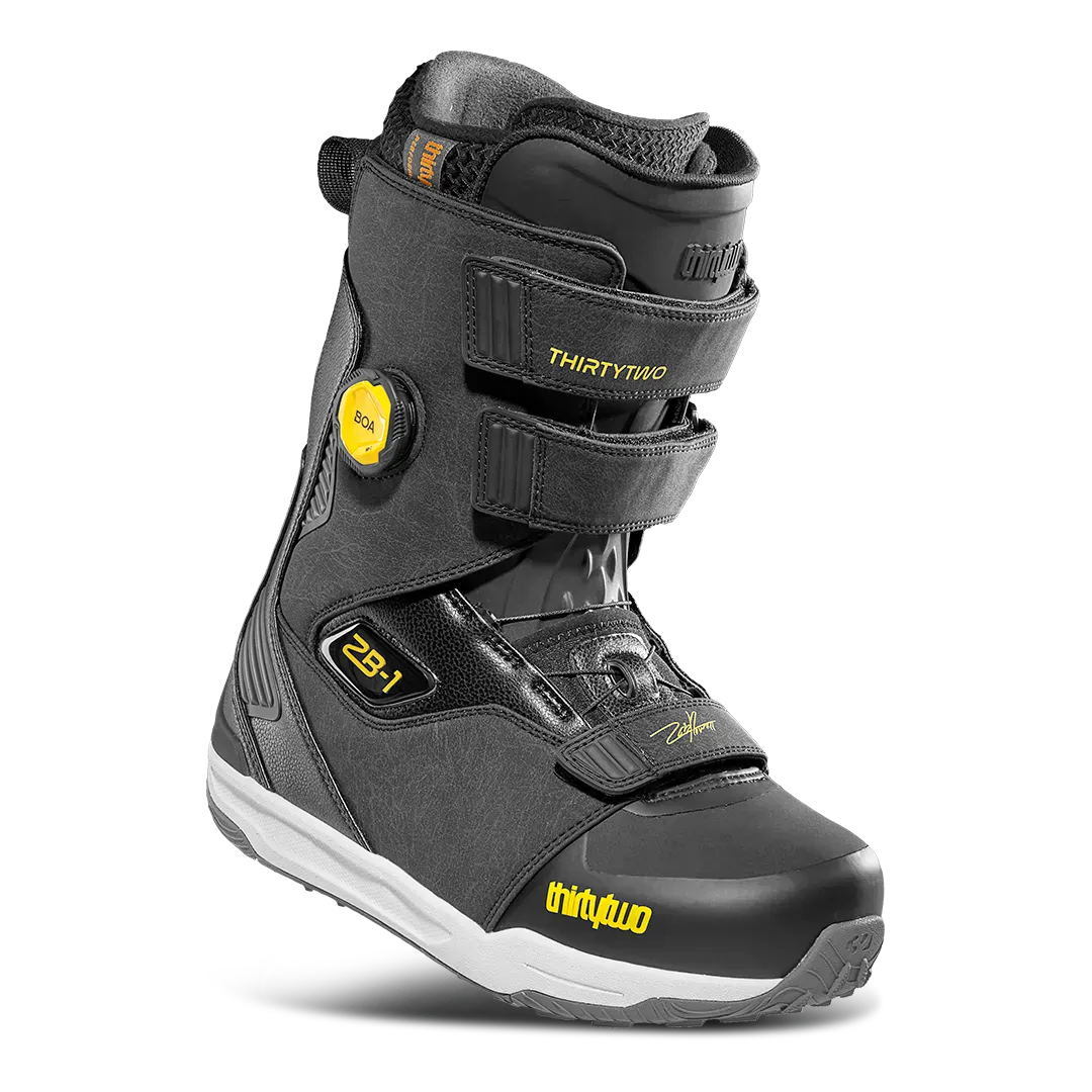 Men's ZB - 1 Boa® Snowboard Boots Black | thirtytwo EU Boots ThirtyTwo Snowboard gear boots and bindings