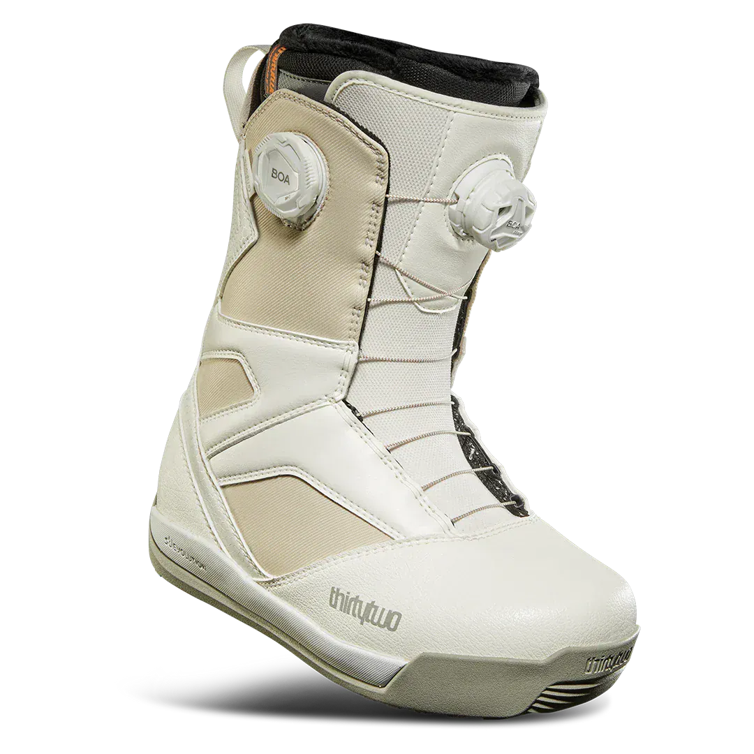 Women's STW Double Boa® Snowboard Boots Creme | thirtytwo EU Boots ThirtyTwo Snowboard gear boots and bindings