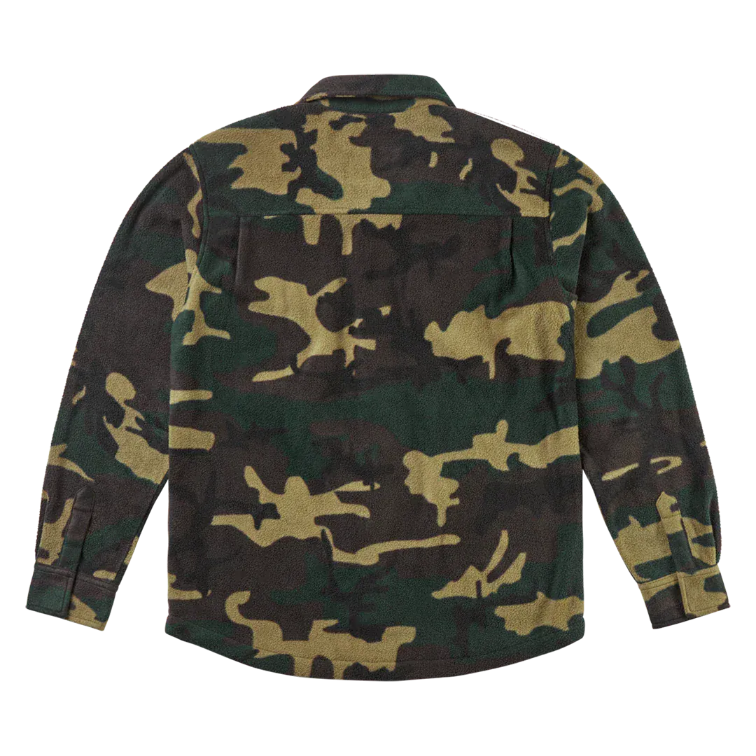Rest Stop x Fava Shirt Novelty Fleece Forrest | thirtytwo EU Novelty Fleece ThirtyTwo Snowboard gear boots and bindings