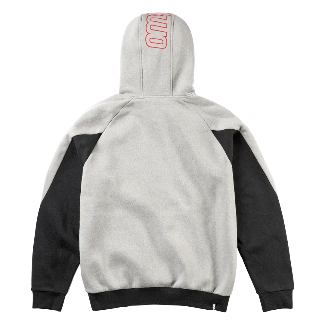 Team Tech x Fava Pullover Fleece Cement | thirtytwo EU Screen Hooded Fleece ThirtyTwo Snowboard gear boots and bindings