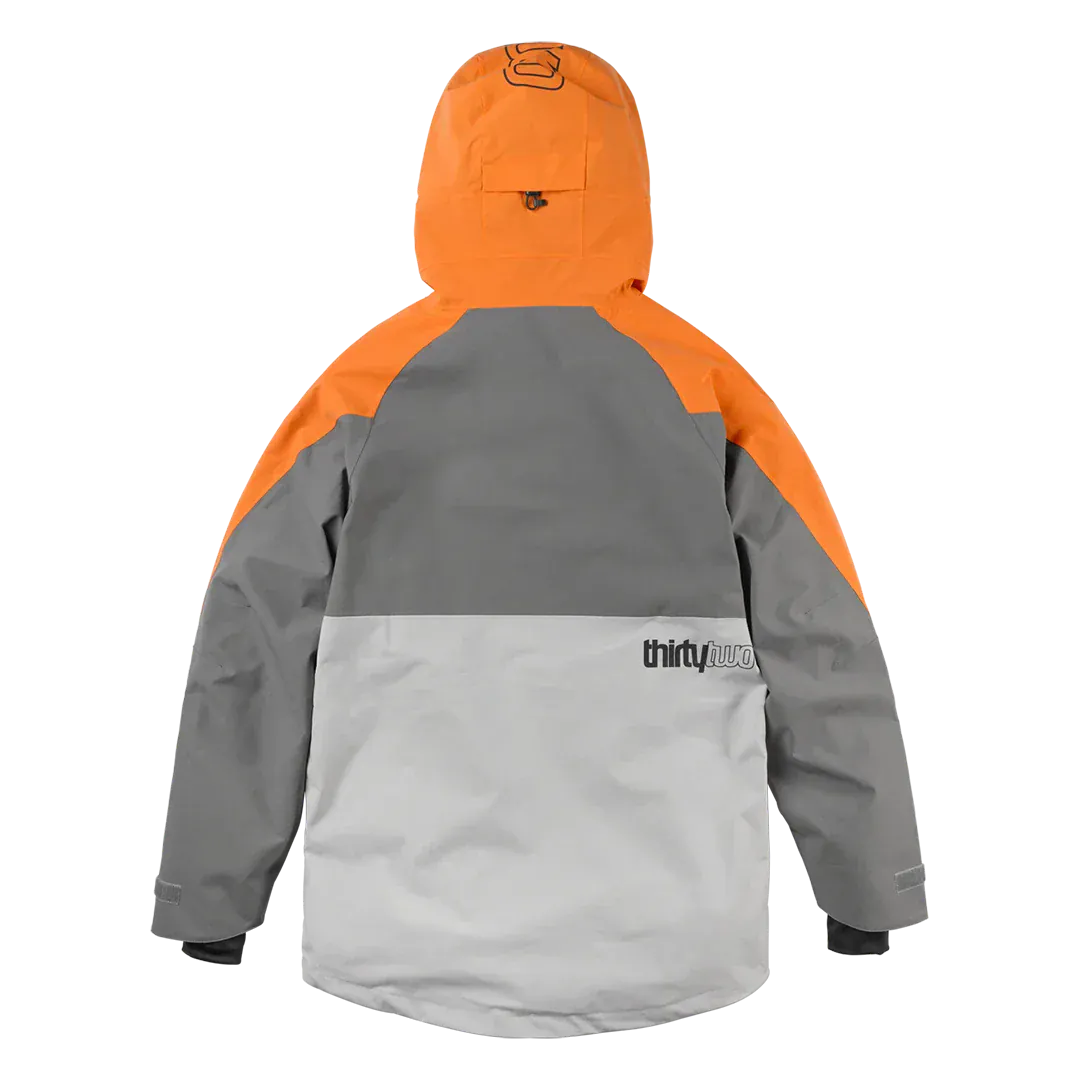 Deep Creek Parka Non-Insulated Jacket Orange | thirtytwo EU Non-Insulated Jacket ThirtyTwo Snowboard gear boots and bindings