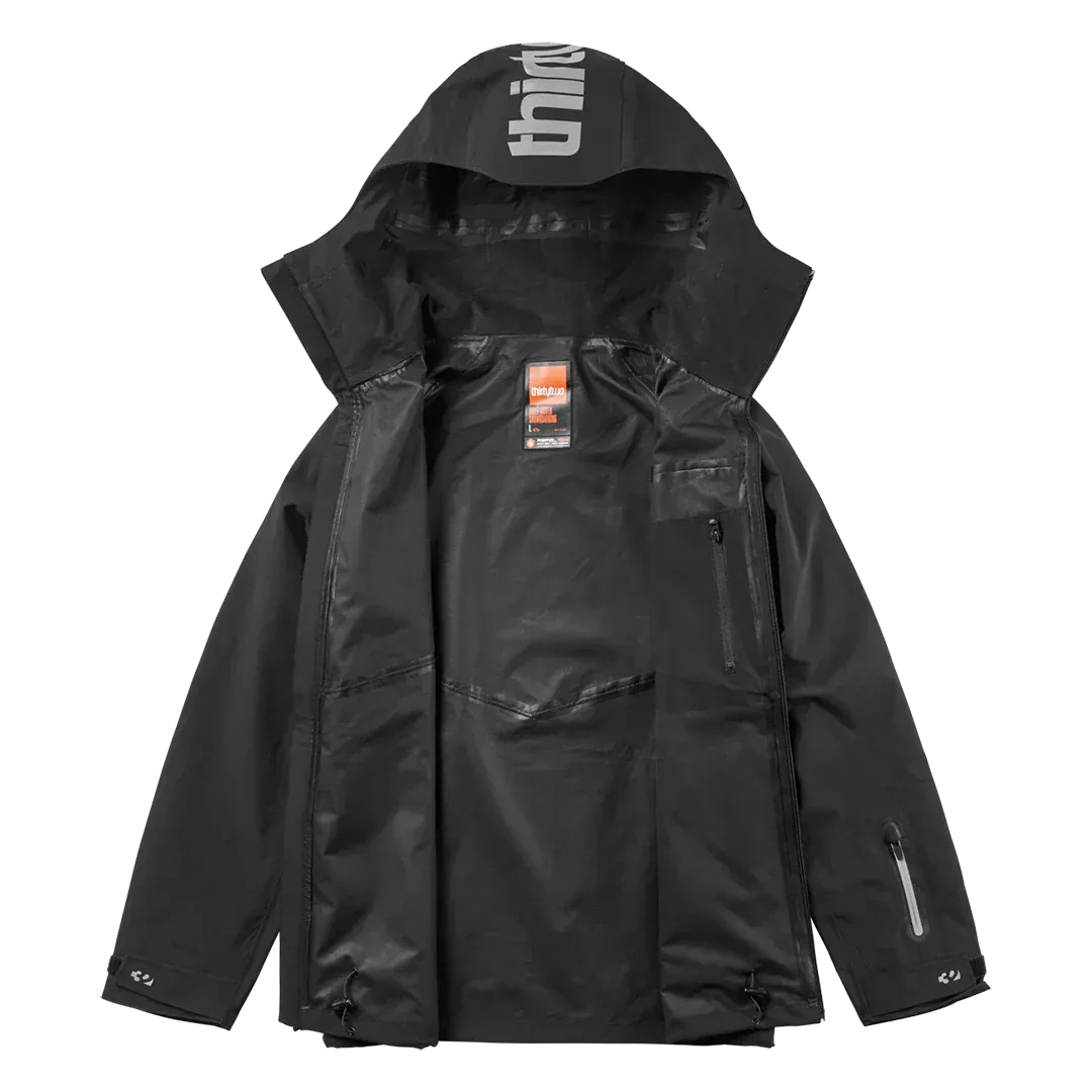 Grasser Non - Insulated Jacket Black | thirtytwo EU Non-Insulated Jacket ThirtyTwo Snowboard gear boots and bindings
