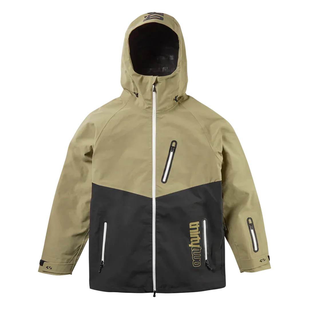 Grasser Non-Insulated Jacket Khaki | thirtytwo EU Non-Insulated Jacket ThirtyTwo Snowboard gear boots and bindings