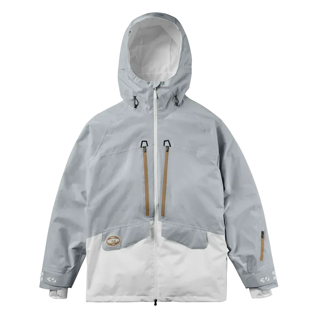 Lashed x Stevens Non-Insulated Jacket Cement | thirtytwo EU Non-Insulated Jacket ThirtyTwo Snowboard gear boots and bindings