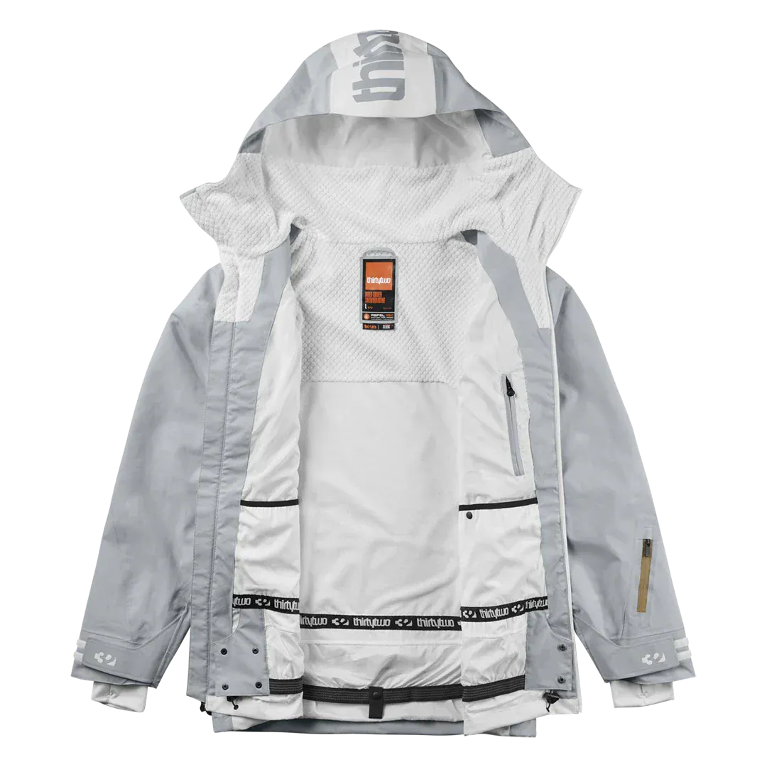 Lashed x Stevens Non-Insulated Jacket Cement | thirtytwo EU Non-Insulated Jacket ThirtyTwo Snowboard gear boots and bindings