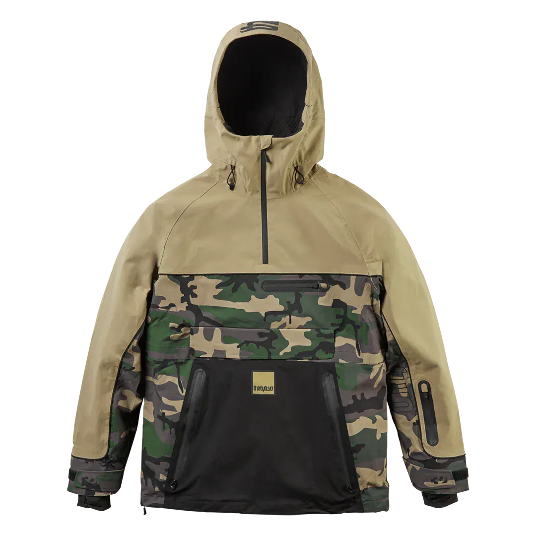 Light Anorak Non-Insulated Jacket Camo | thirtytwo EU Non-Insulated Jacket ThirtyTwo Snowboard gear boots and bindings