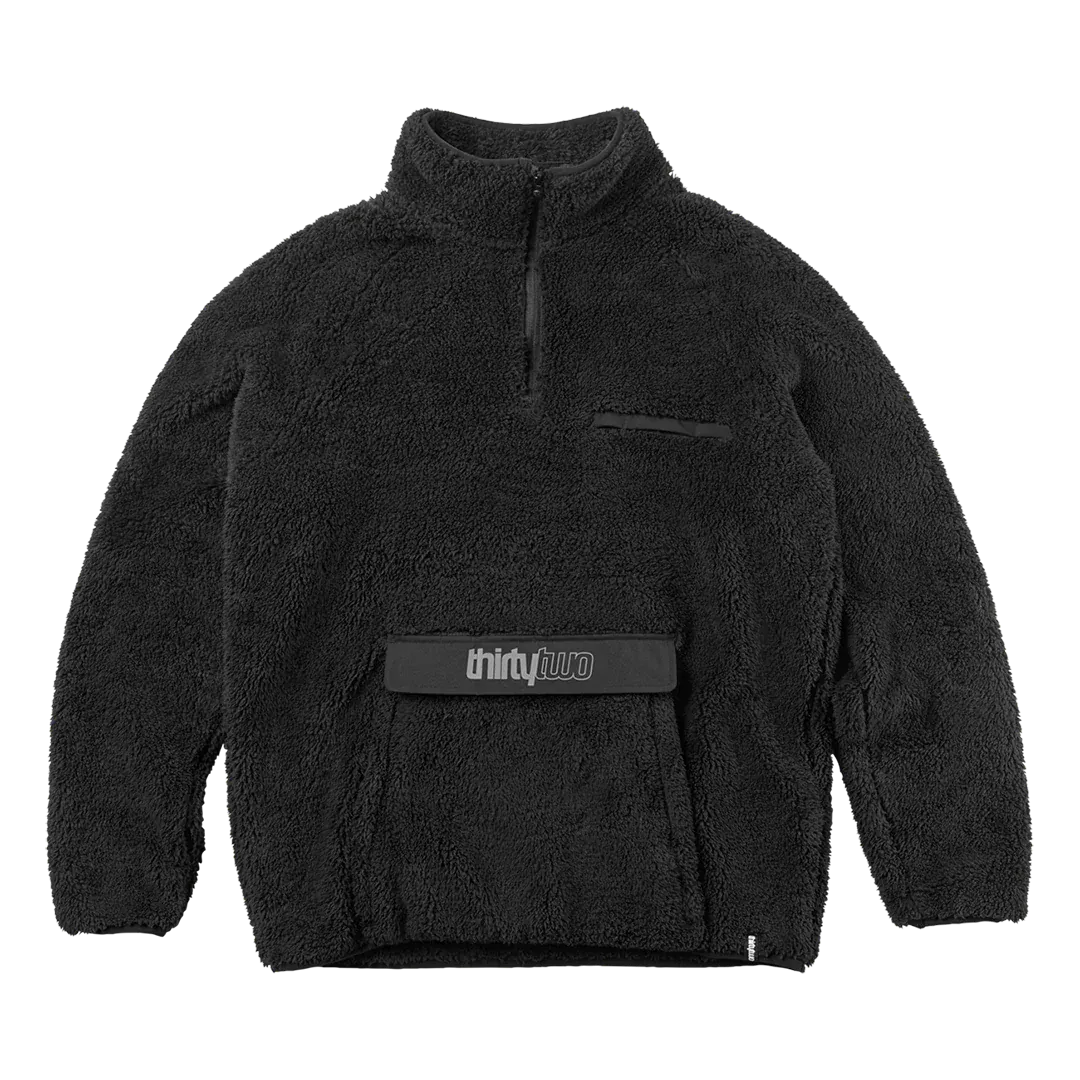 Rest Stop Pile Jacket Black | thirtytwo EU Jacket ThirtyTwo Snowboard gear boots and bindings