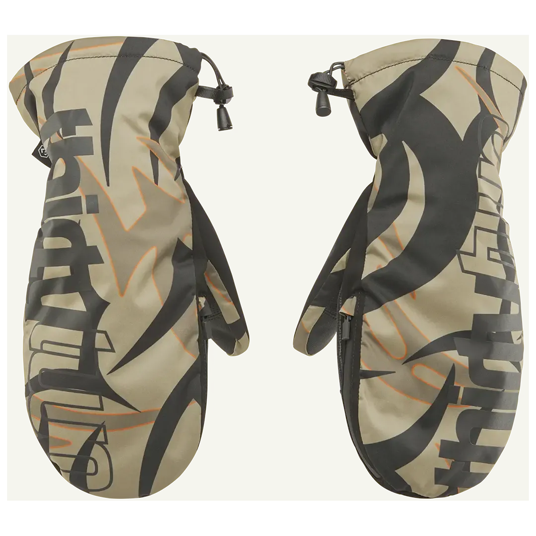 Men's Corp Mitt Gloves Brown/Camo | thirtytwo EU Gloves ThirtyTwo Snowboard gear boots and bindings