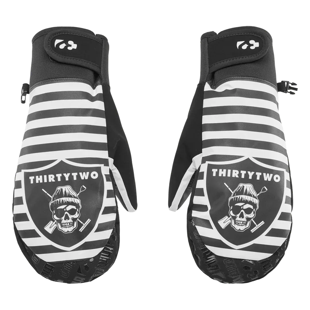 Men's Gateway Mitt Gloves Black | thirtytwo EU Gloves ThirtyTwo Snowboard gear boots and bindings