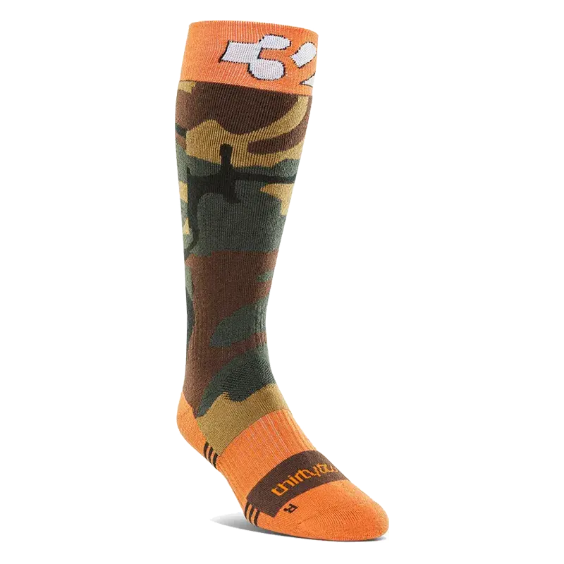 Men's TM Merino Specialty Sock Camo | thirtytwo EU Specialty Sock ThirtyTwo Snowboard gear boots and bindings