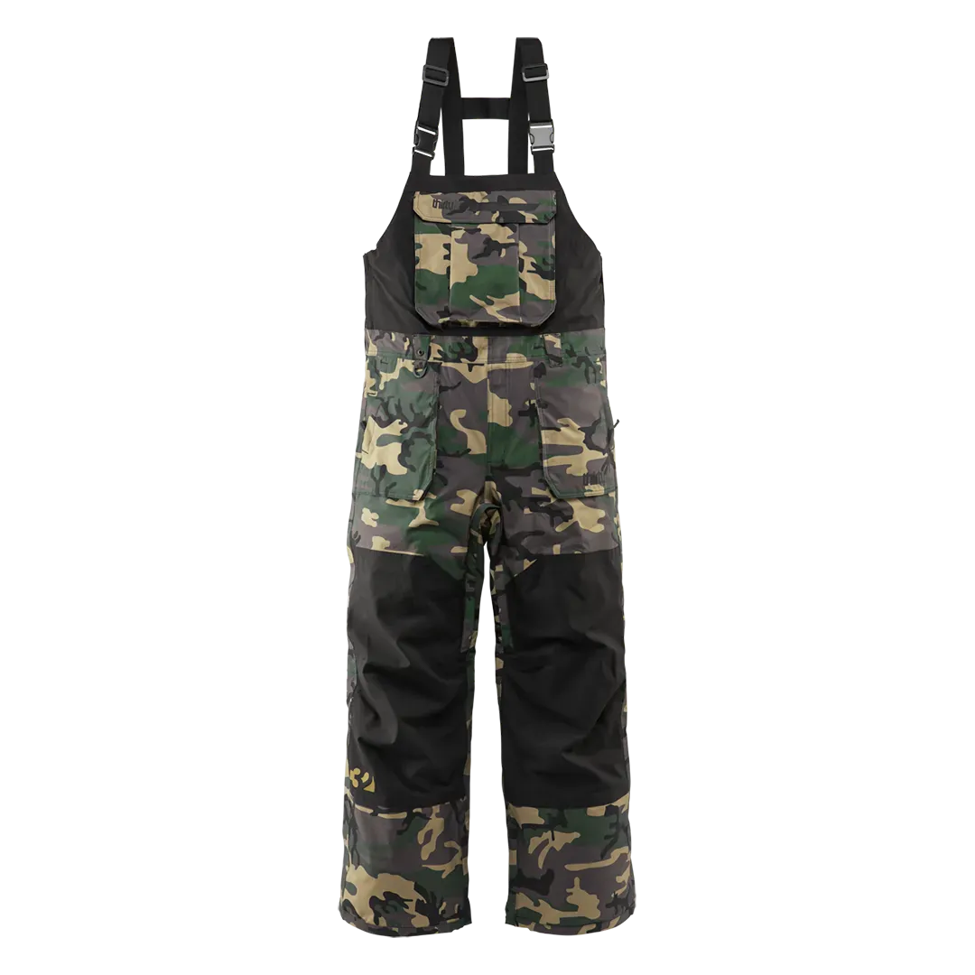 Basement Bib Non-Insulated Pants Camo | thirtytwo EU Non-Insulated Pants ThirtyTwo Snowboard gear boots and bindings
