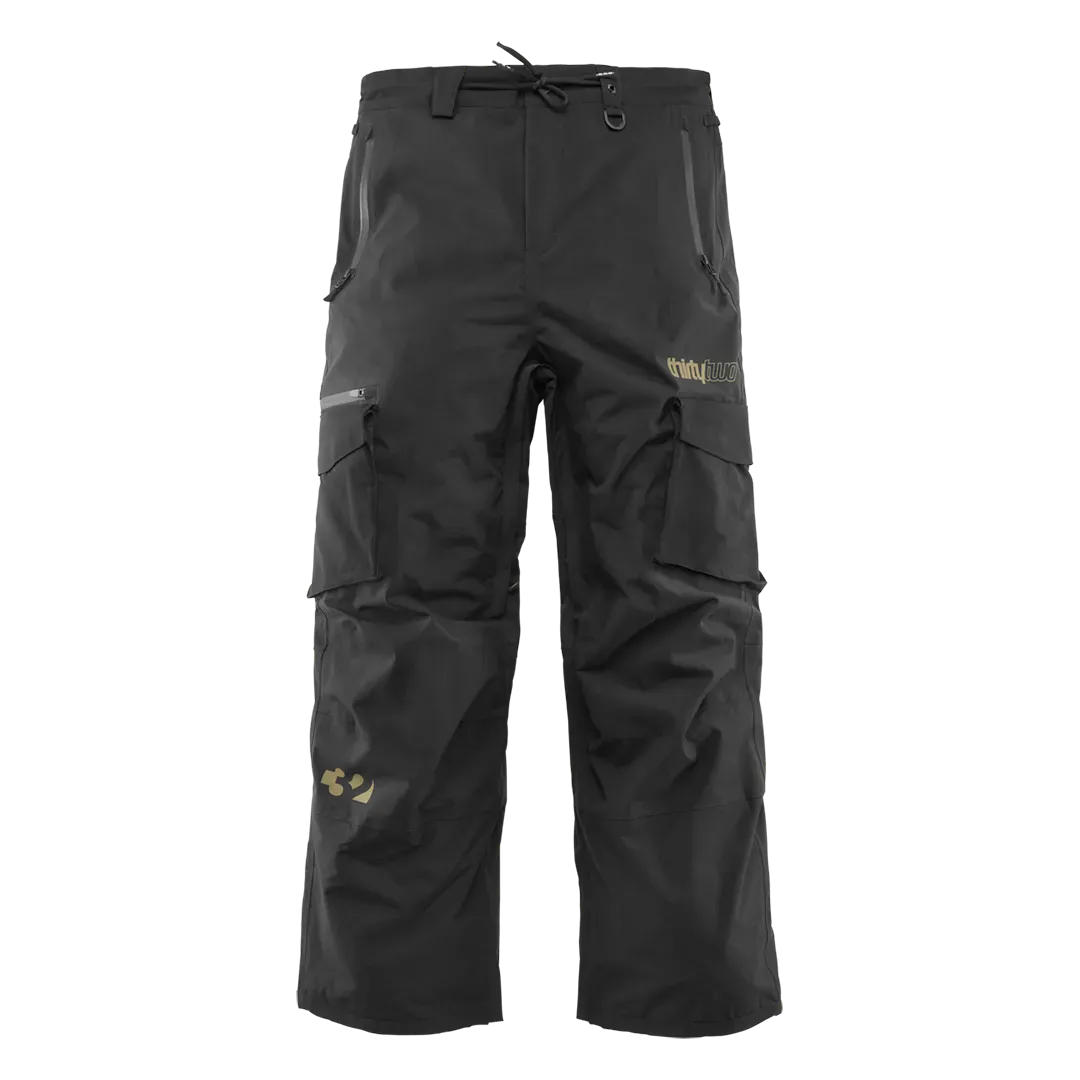 Blahzay Cargo Non - Insulated Pants Black | thirtytwo EU Non-Insulated Pants ThirtyTwo Snowboard gear boots and bindings